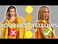 How to Find Your Best Yellows | Seasonal Color Analysis 🍋