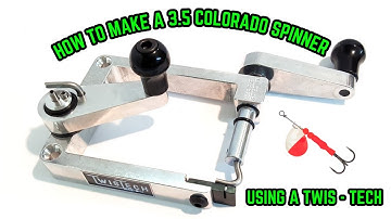 How to TUTORIAL on how to make a 3.5 Colorado Spinner Using Twis-Tech Wire Former #pnwfishing