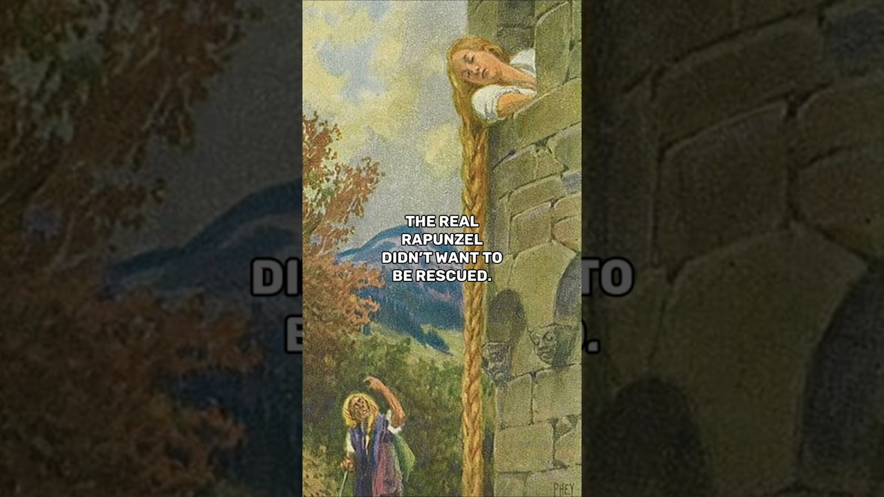 The real Rapunzel didn’t want to be rescued  