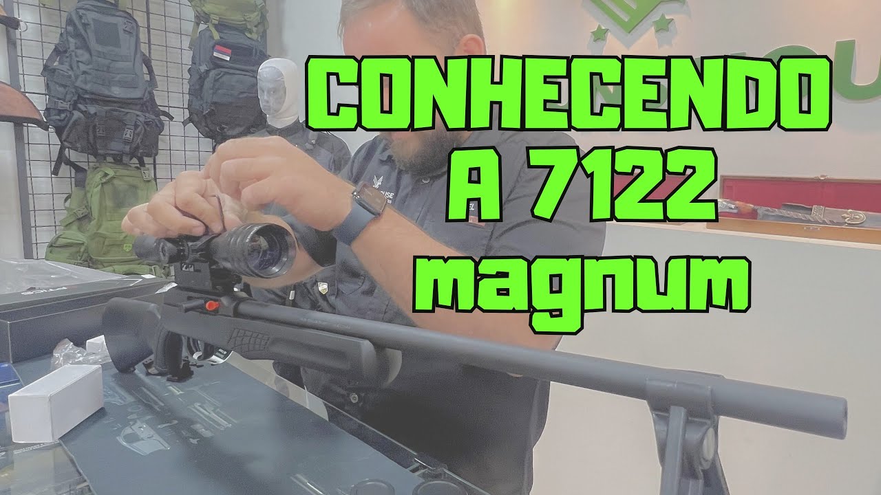 CBC 7122 WMR #cbc #7122 #22wmr #22lr #tiro - YouTube