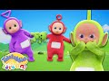 Tiddlytubbies | OH NO! The Teletubbies have Dipsy&#39;s TEDDY!  | Teletubbies Let&#39;s Go NEW Full Episode