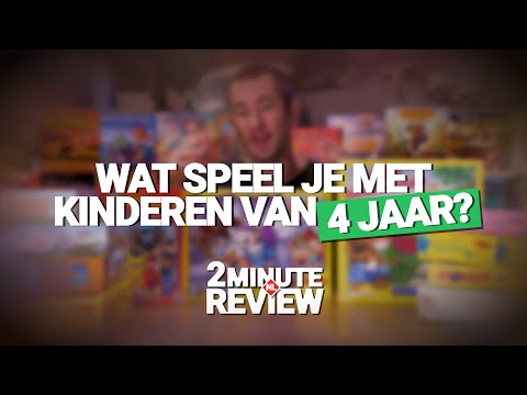 Bordspellen voor kinderen van 4 jaar | 2 Minute Review NL (4K)