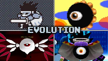 Evolution of Dark Matter Battles in Kirby games (1995 - 2016)