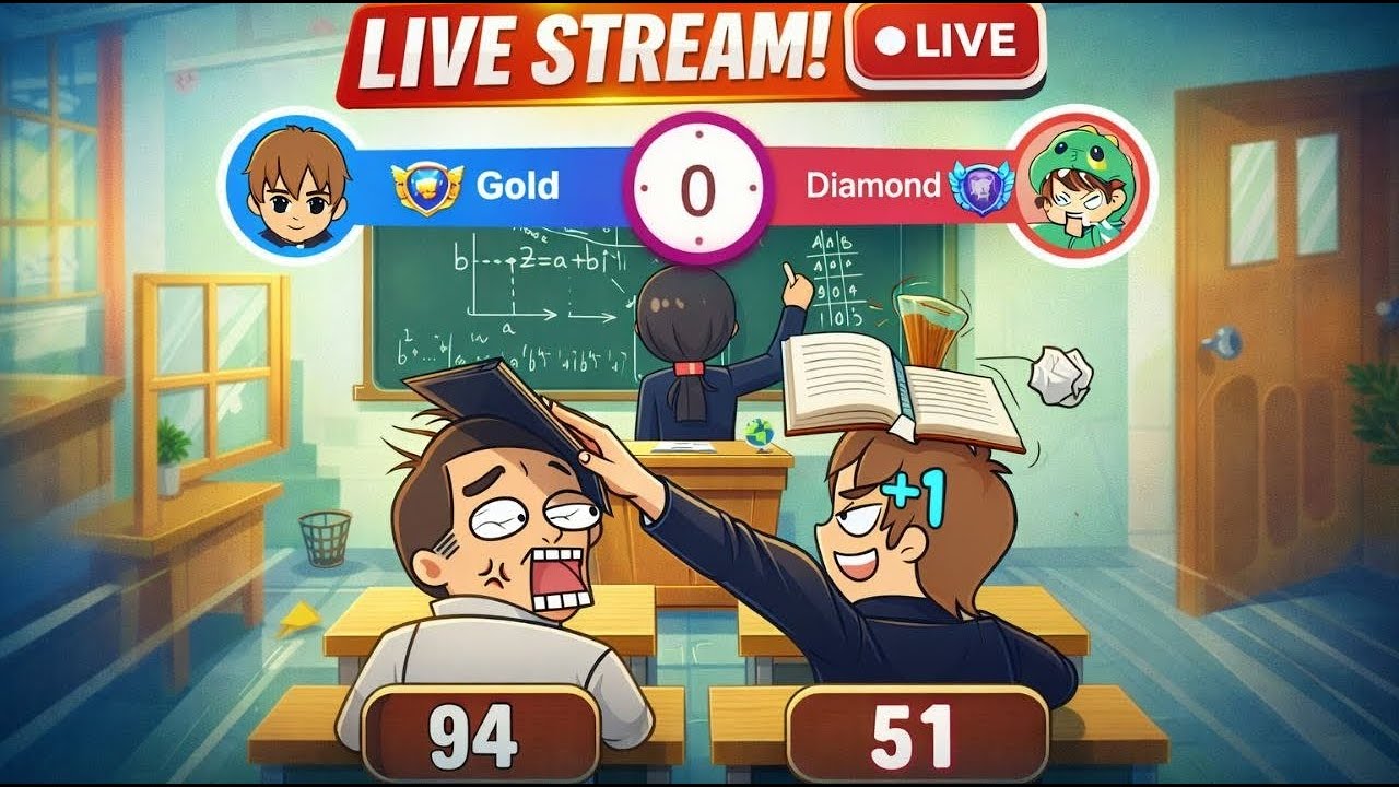 Classroom Puzzle Battle 🔥 | Brain 🧠 Game Shorts LIVE #shortslive​ #shortfeed​