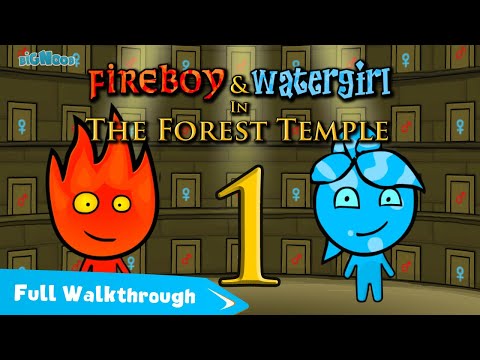 Fireboy and Watergirl 1 - Forest Temple no Friv 360