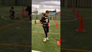 ダブルタッチの後の動き。