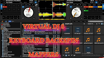 Virtual Dj 8 2022- Keyboard Backspin & Scratch New trick🔥🔥 Mappers....Dj Mandex Ug 🔥🔥🔥