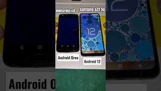 Motorola Moto X4 vs. Samsung A32 5G boot up! Android 8 vs. Android 12 #boot #motox4 #galaxya325g