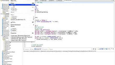 C++Tutorial for Beginners 67   Creating Particles Starfields!