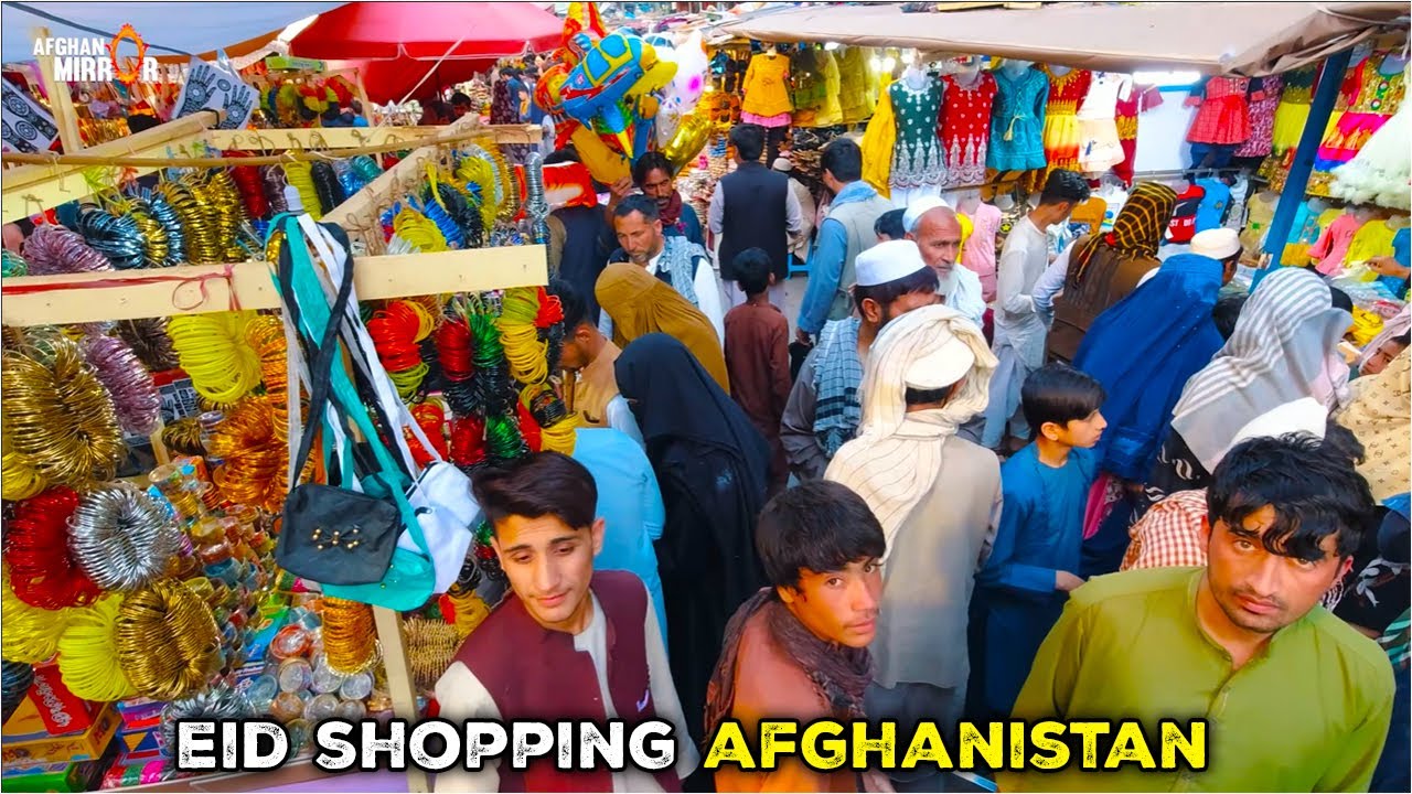 Eid Shopping in Afghanistan : Eid preparation Embracing Tradition and Festivity | 4K