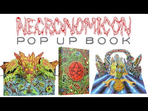Necronomicon Pop Up Book Pre-order Announcement