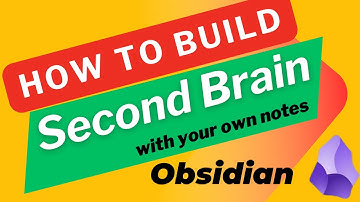 Hoe je een tweede brein bouwt met je aantekeningen | Obsidian App | Productiviteitsboost