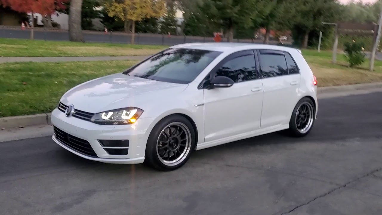 2017 STAGE 2 VW GOLF R MK7 GETS NEW WHEELS KONIG HYPERGRAM 18x8.5 +43 ...