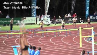 2011 Perth Track Classic, Womens 400m Hurdles, Lauren Boden, Jana Pitman