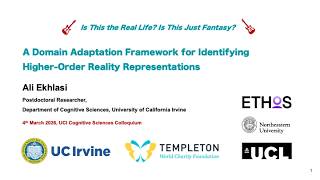 A Domain Adaptation Framework for IdentifyingHigher-Order Reality Representations