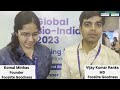 Glimpses of biotech innovations at global bio india 2023