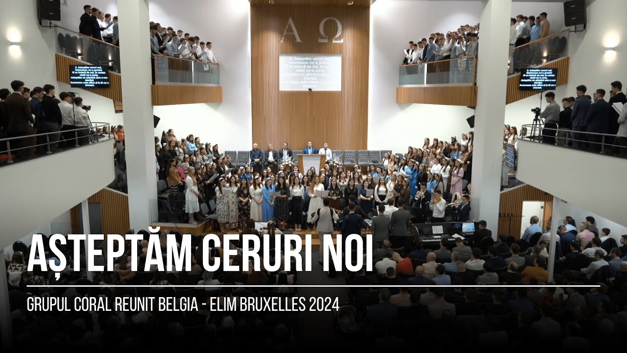 Așteptăm ceruri noi - Grupul Coral Reunit Belgia