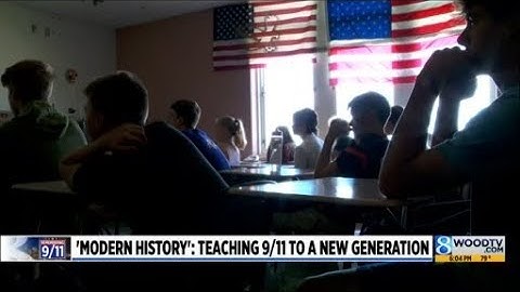 How teachers explain 9/11 to new generation