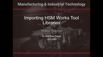 Importing HSM Tool Libraries