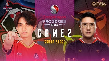 DAY 3 | GAME 2 GEEK FAM VS NIP FLASH|CHALLENGE FINALS GROUP STAGE | SNAPDRAGON PRO SERIES #mlbb #esl