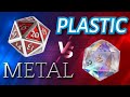 $5 vs $2,000 DICE SETS | METAL DICE vs PLASTIC DICE | Dungeons and Dragons Dice Comparison