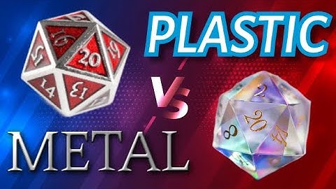 $5 vs $2,000 DICE SETS | METAL DICE vs PLASTIC DICE | Dungeons and Dragons Dice Comparison