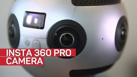 Insta360 Pro camera looks like an extra from Star Wars