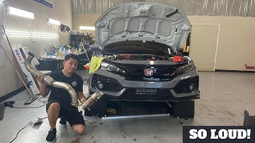 RV6 CATLESS DOWNPIPE AND FRONT PIPE INSTALL