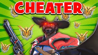 I Spectated The DUMBEST Cheating Cassidy In Masters | Overwatch 2