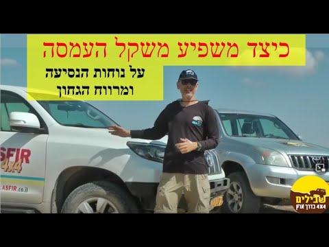 וִידֵאוֹ: האם מרווחי תמוכות משפיעים על הנסיעה?