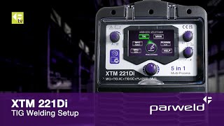 Xtm 221Di Tig Welding Setup