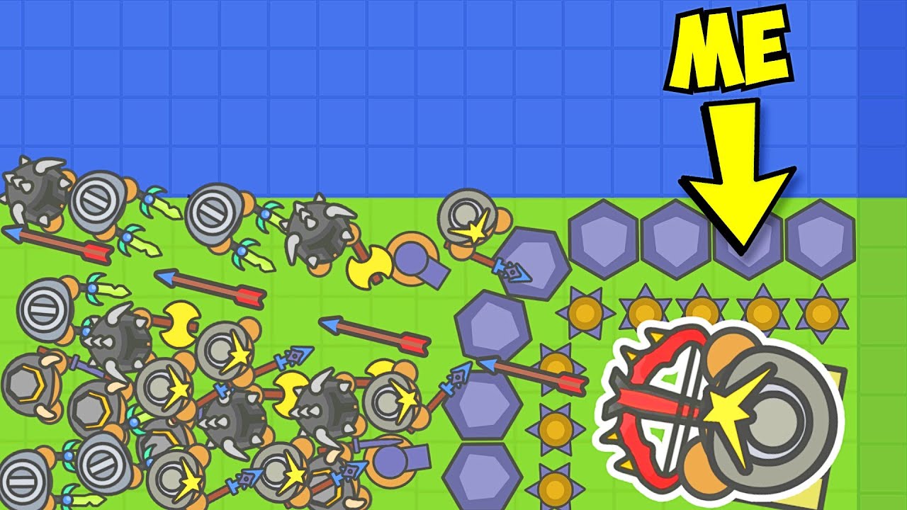 Moomoo.io - Building best base! Defending a siege! 