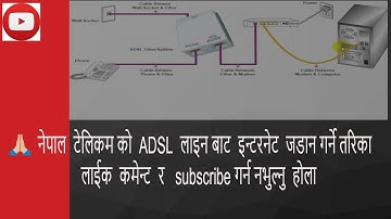 how to configure adsl router of nepal telecom || ADSL internet in nepal [Nepali]