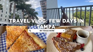 TRAVEL VLOG A few days in Tampa, Florida | An EXPLOSION! Amazing food spots to visit + Airbnb Tour