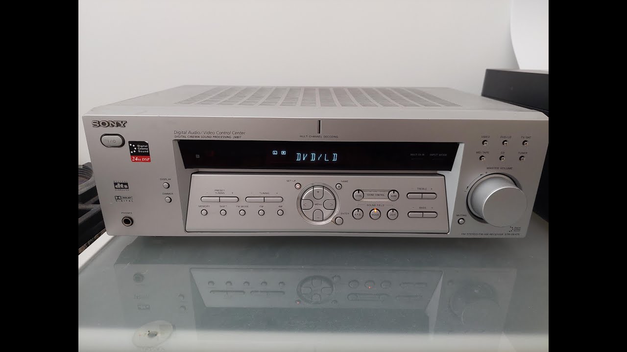 Telecomando Di Ricambio Per SONY STR-DE475 [DVD/LD], TV - Foto 4