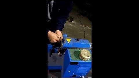 CNC notching machine commissioning at ESC 1