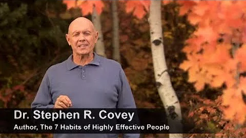 Weekly Planning- A Video from The 7 Habits of High...