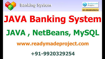 Java Banking System - Java + NetBeans + MySQL, Installation and Working Demo