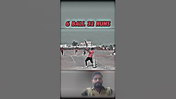 6 Balls, 32 Runs | Impossible Chase or Epic Win? #tapeballcricket #cricketlover #shorts #foryou
