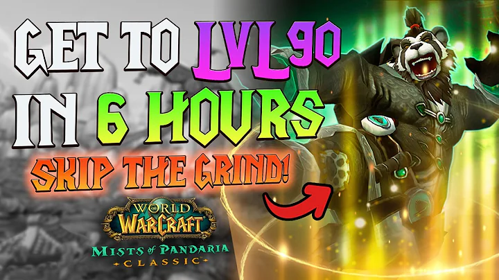 FAST 85-90 POWER LEVELING Tips for Mists of Pandaria Classic