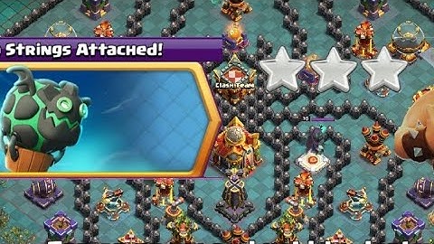 how to Easily 3 Star No Strings Attached Challenge (Clash of Clans)#viralvideos