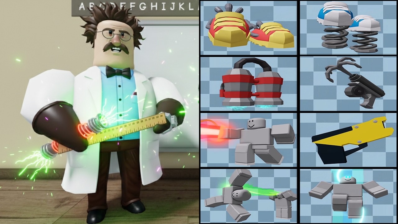 All Items Unlocked GREAT SCHOOL BREAKOUT OBBY HARD MODE - Roblox New Update All Morphs Full Gameplay