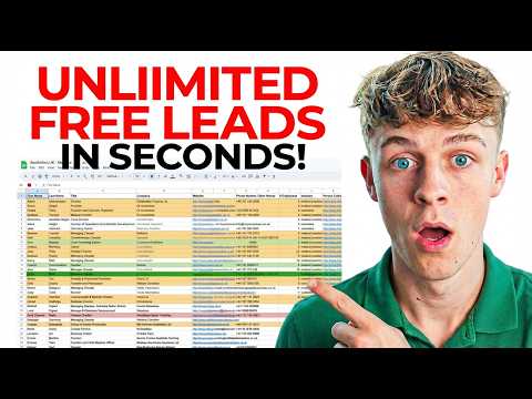 How To Scrape UNLIMITED Local Business Leads For FREE (2026)