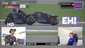 #VirtualBritishGP Training Session: Jorge Lorenzo & 73Trast