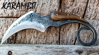 Knife Making  Raw forged karambit