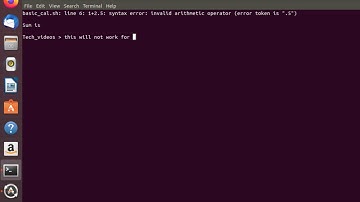 BASIC CALCULATOR || shell script || Ubuntu || Math || Linux || Fun || Command-line Arguments