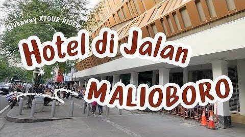 Hotel di Jalan Malioboro Yogyakarta
