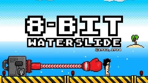 8-BIT WATERSLIDE iphone/ ipad Gameplay