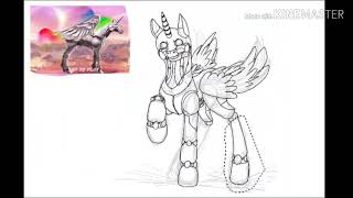 Robot unicorn attack 2|speedpaint|