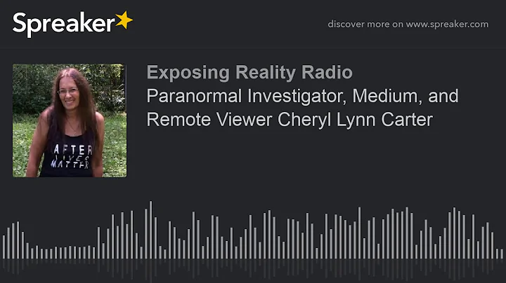 Paranormal Investigator, Medium, and Remote Viewer...